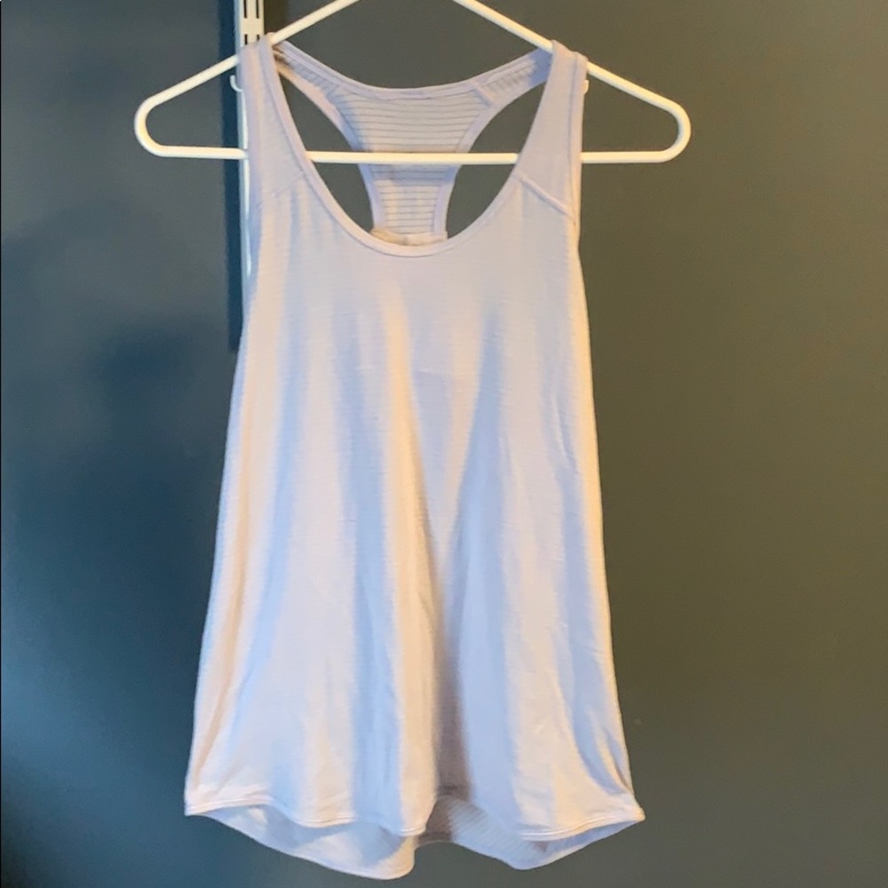 Lululemon Size 6 Periwinkle Blue Essential Tank